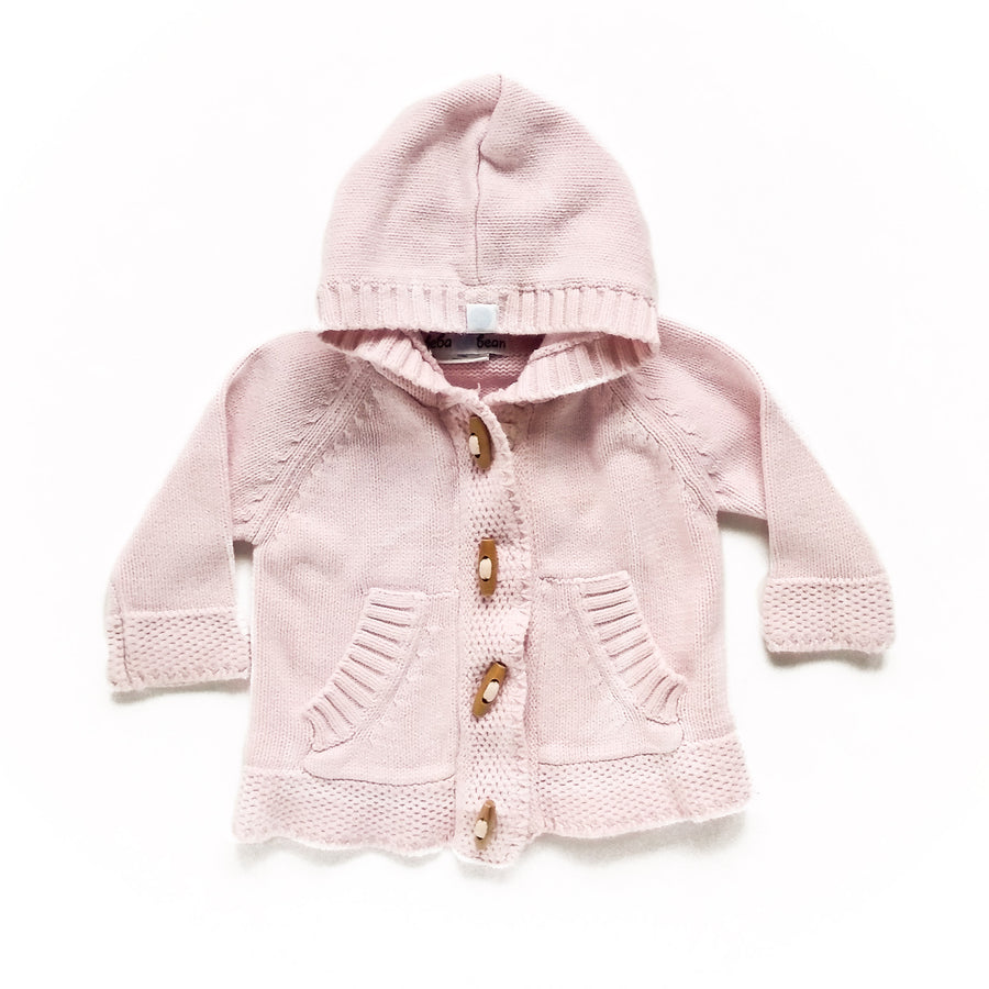 Beba Bean cardigan 3-6m