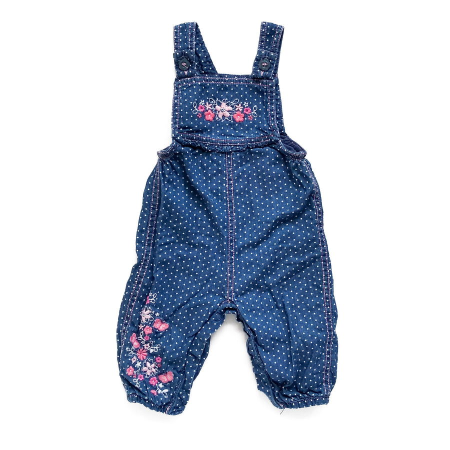 George overalls 3-6m