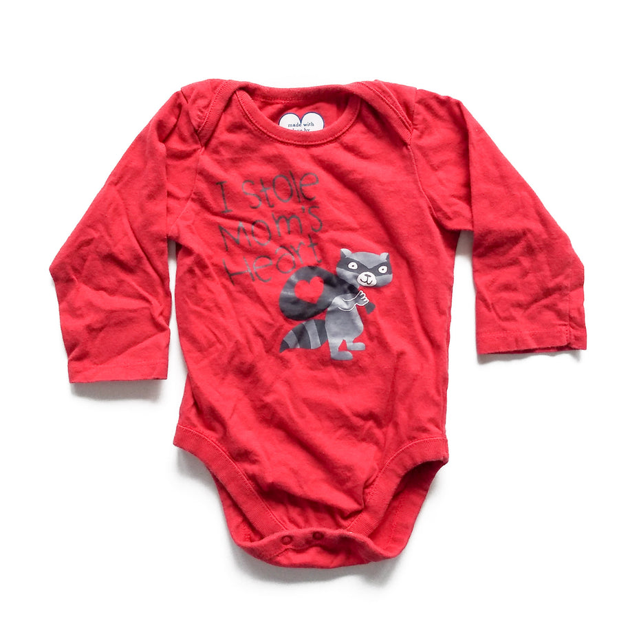 Children's Place long-sleeve onesie 3-6m