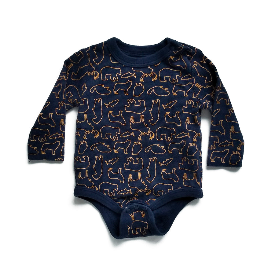 Joe Fresh long-sleeve onesie 3-6m