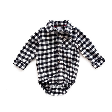 Carter's flannel shirt 12m