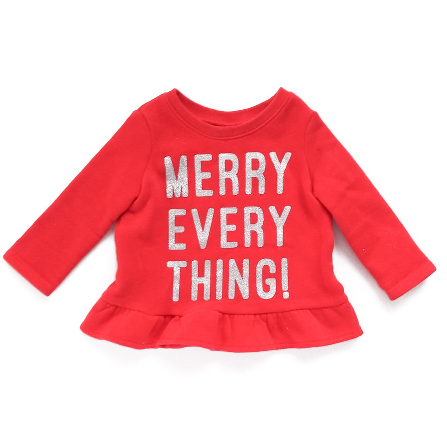 Carter's sweatshirt 9m