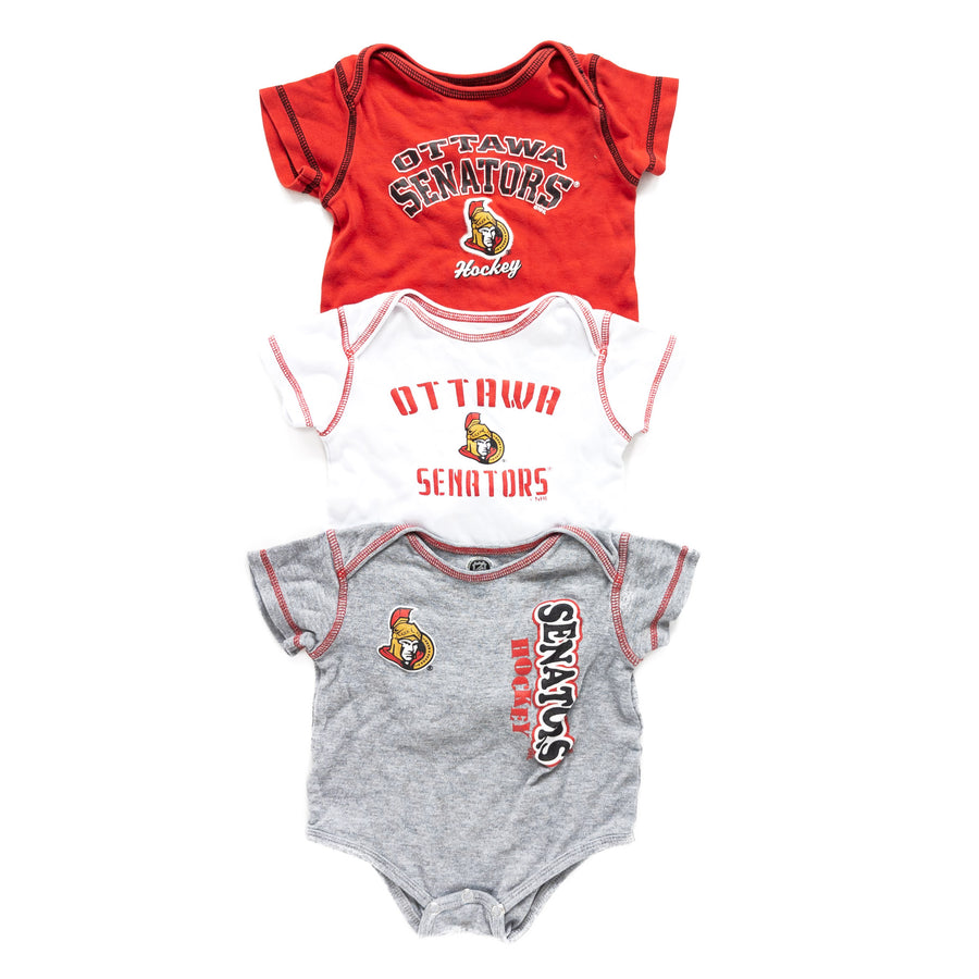 Senators onesies 18m