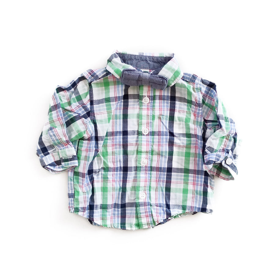 Old Navy long-sleeve shirt 3-6m