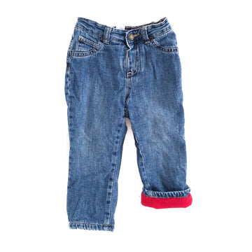 George fleece-lined jeans 12-18m
