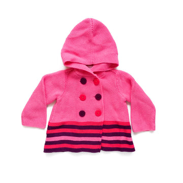 First Impressions hooded cardigan 12m
