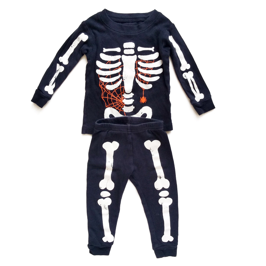 Carter's skeleton pyjamas 12m