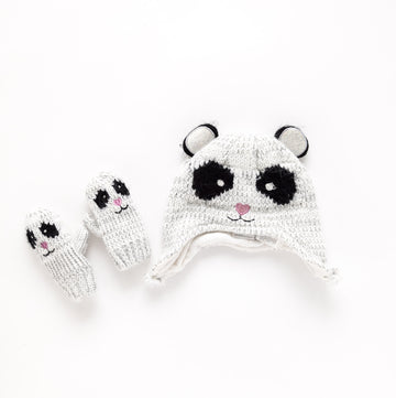 Children's Place hat + mittens 12-24m