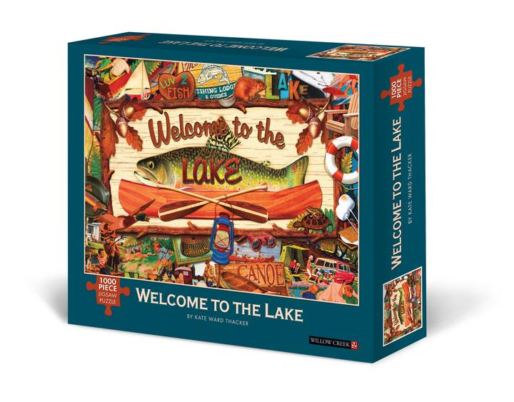 Willow Creek Welcome to the Lake puzzle *100% donation item
