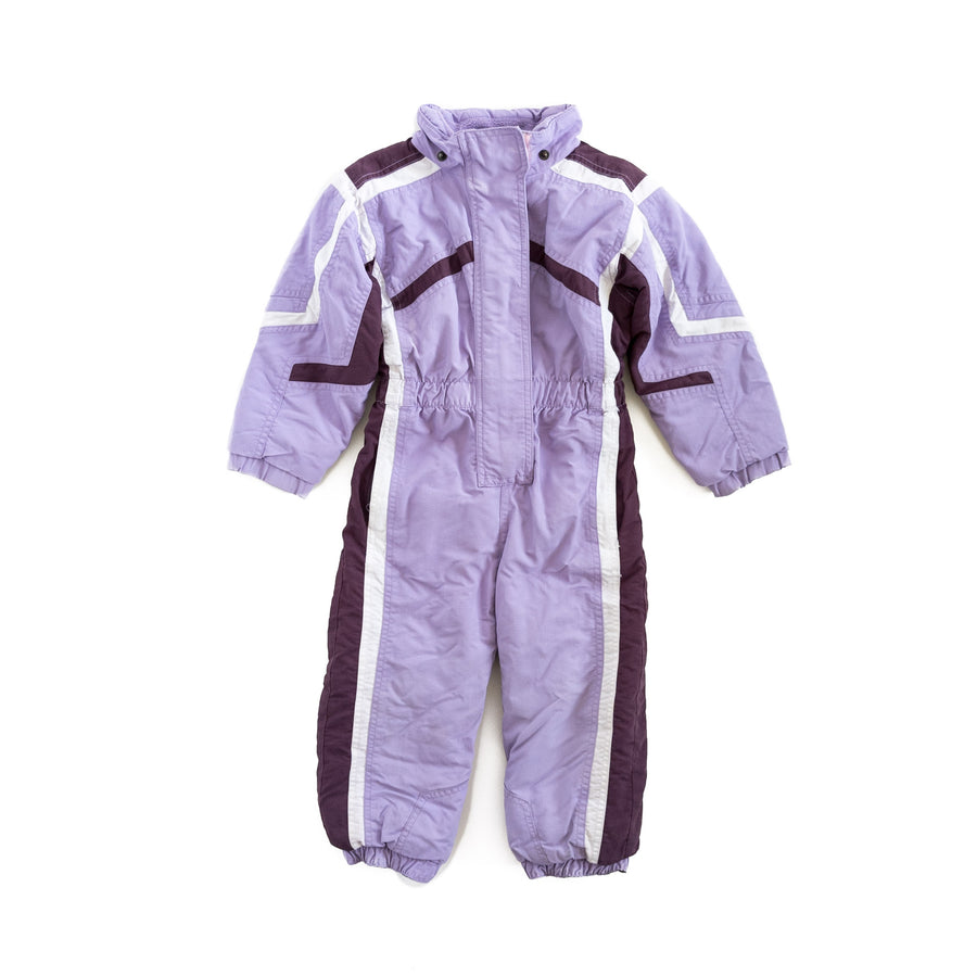 Ice Blue one-piece snow suit 3
